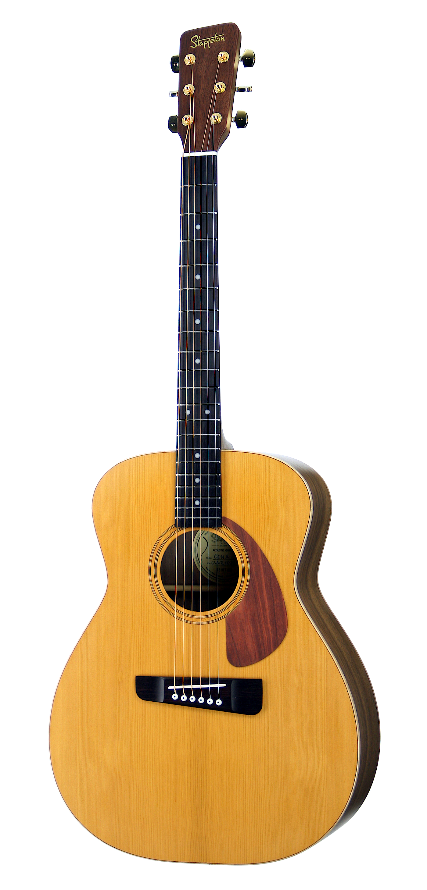 OONA™ Grand Performance, solid wood acoustic guitar. Red cedar soundboard, black walnut neck and body