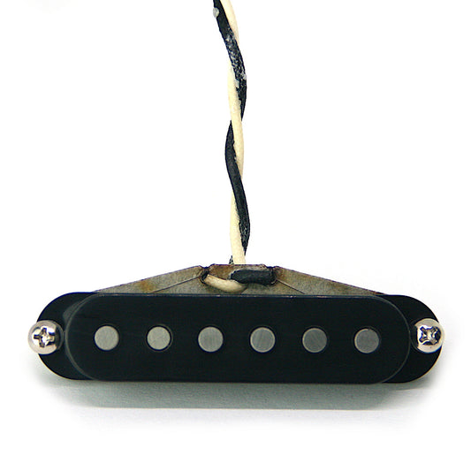 Low output single coil bridge pickup