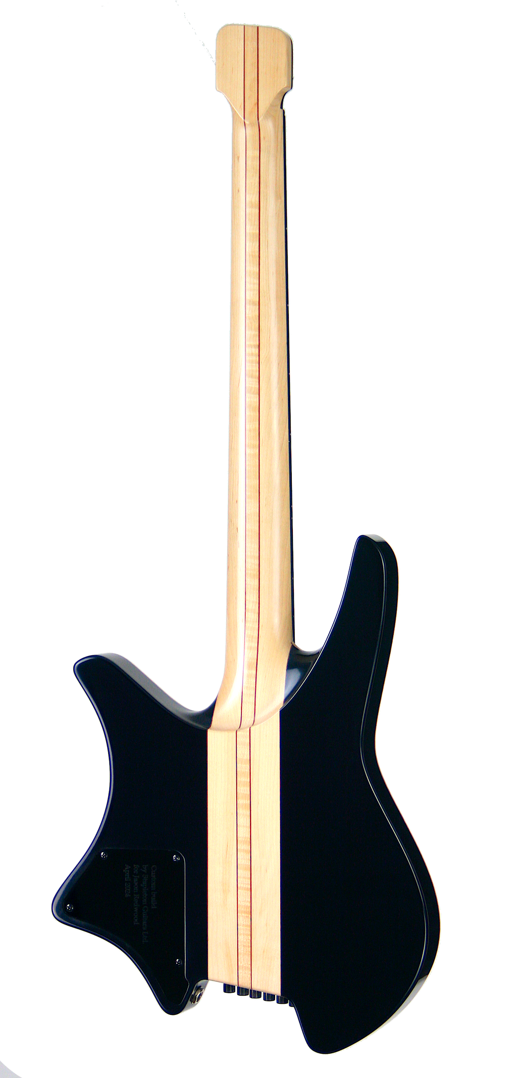 Headless custom build electric guitar