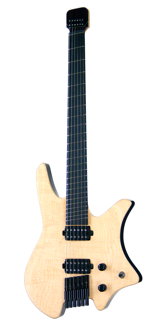 Headless custom build electric guitar