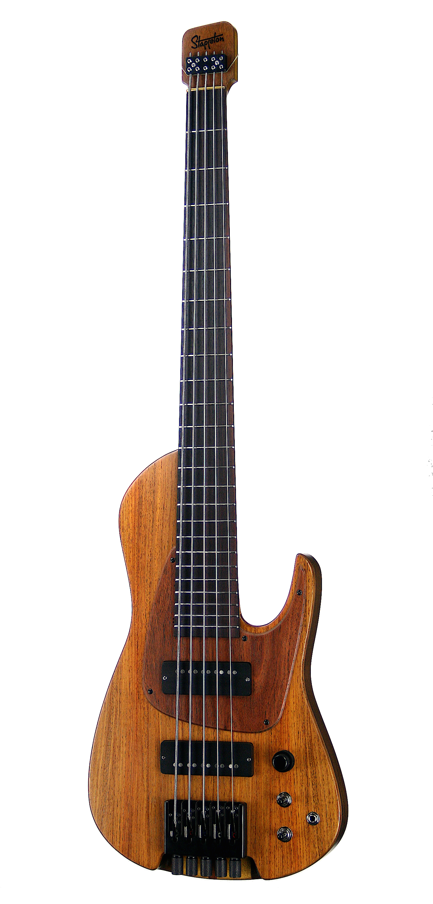 5-String Headless KNIGHT™ neck through bass guitar.