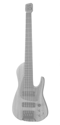 ...in progress 5-String Headless KNIGHT™ neck through bass guitar.