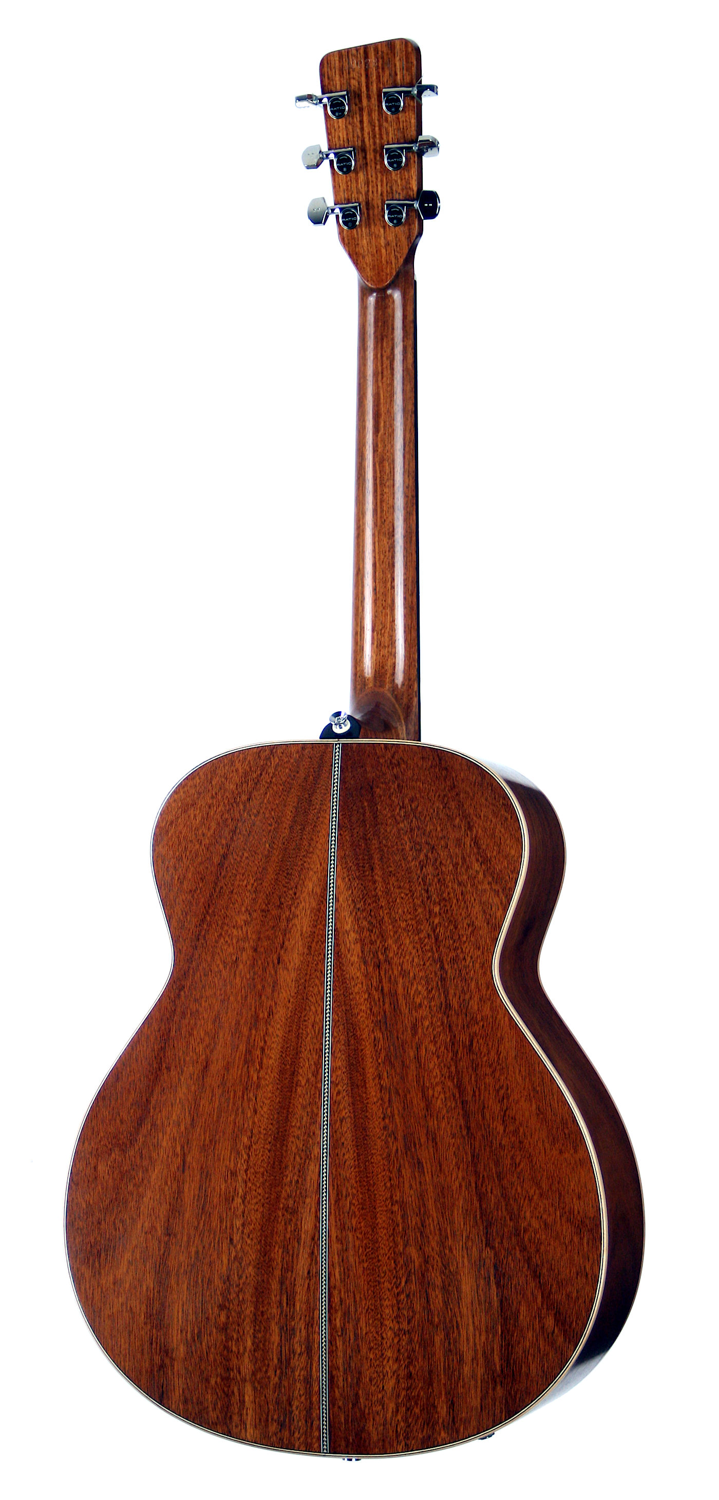 Custom build LEONA™ Jumbo Lefty, solid wood acoustic guitar. Red cedar soundboard, rosewood neck, African mahogany body.