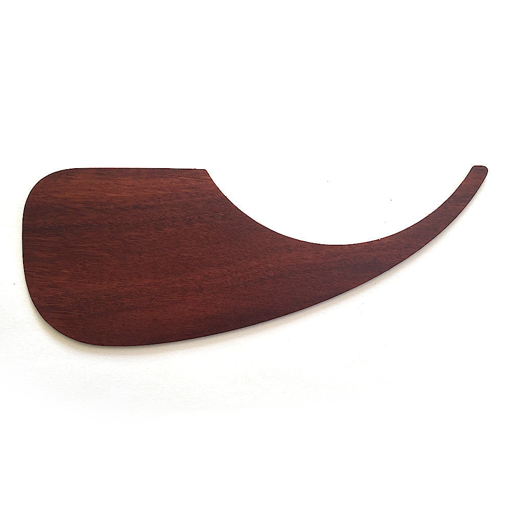 Parlour acoustic guitar wooden pickguard