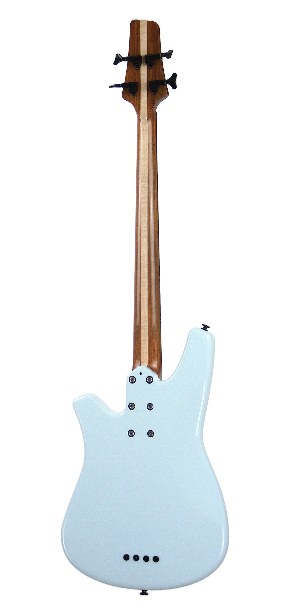 4-String ROLLY™ Bass Guitar. Sky blue. Ash body, rosewood neck and fingerboard.