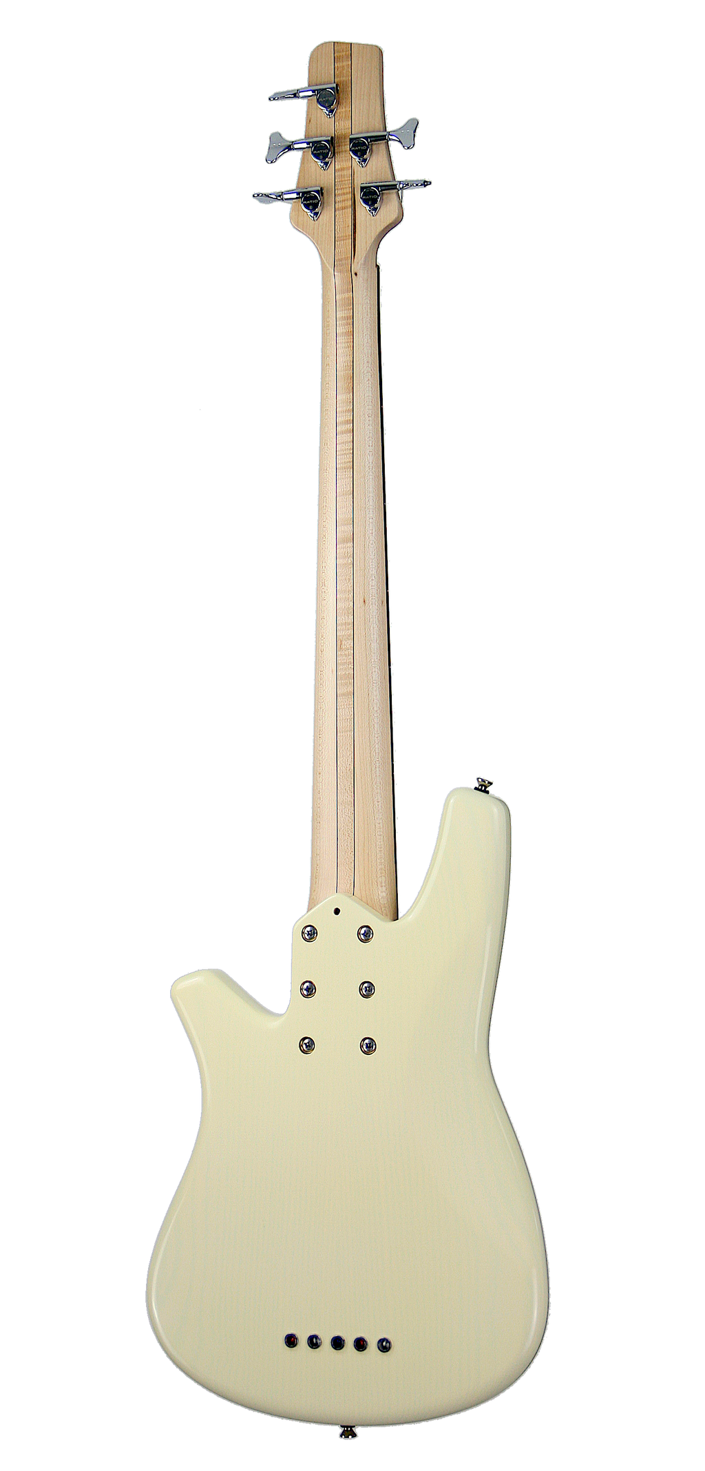 5-String ROLLY™ Bass Guitar. Ash body, maple neck, rosewood fingerboard.