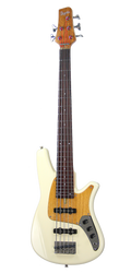 5-String ROLLY™ Bass Guitar. Ash body, maple neck, rosewood fingerboard.