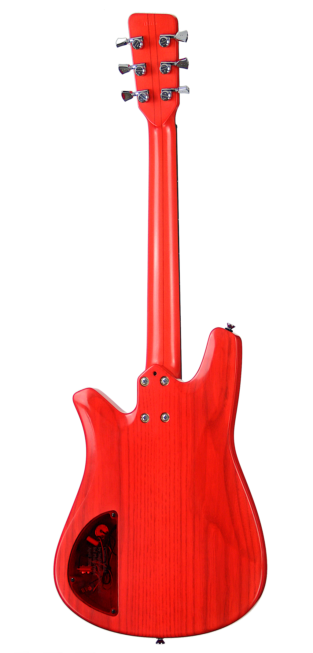 SKYE™ Transparent Red. White Ash body, Maple neck, Indian rosewood fingerboard.