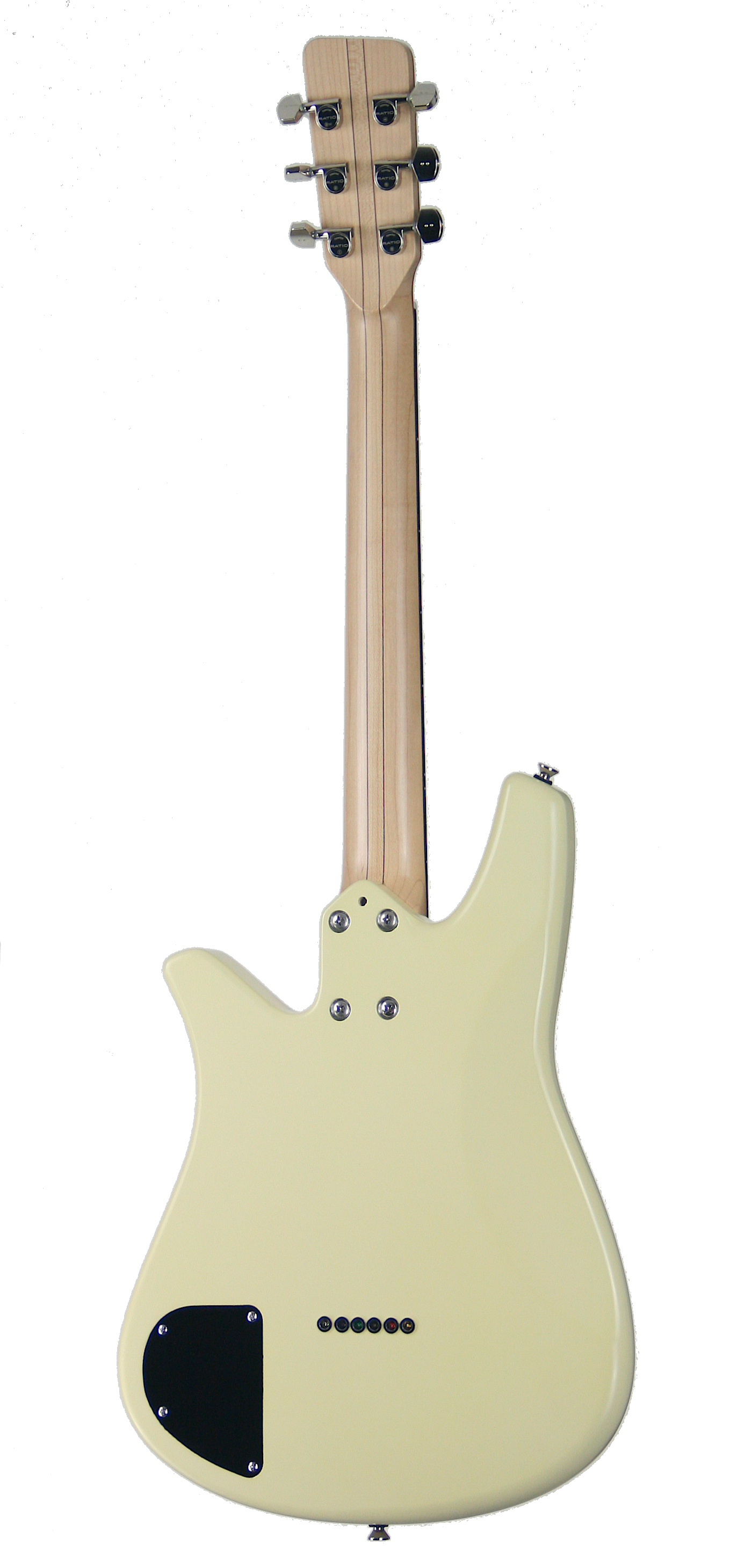 SKYE™ Aged White. White Ash body, maple neck and rosewood fingerboard.