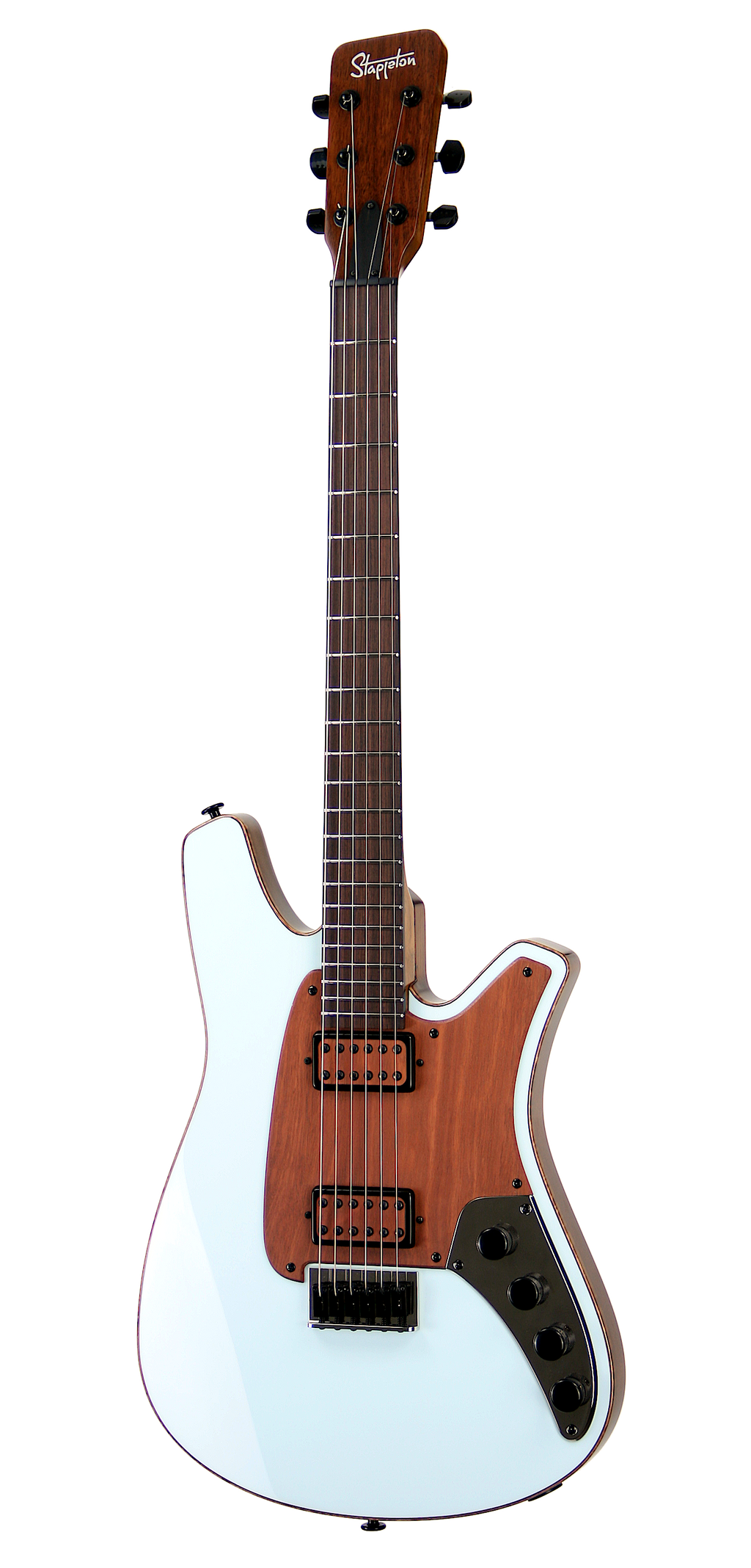 SKYE™ Sky blue. White Ash body, rosewood neck and fingerboard.