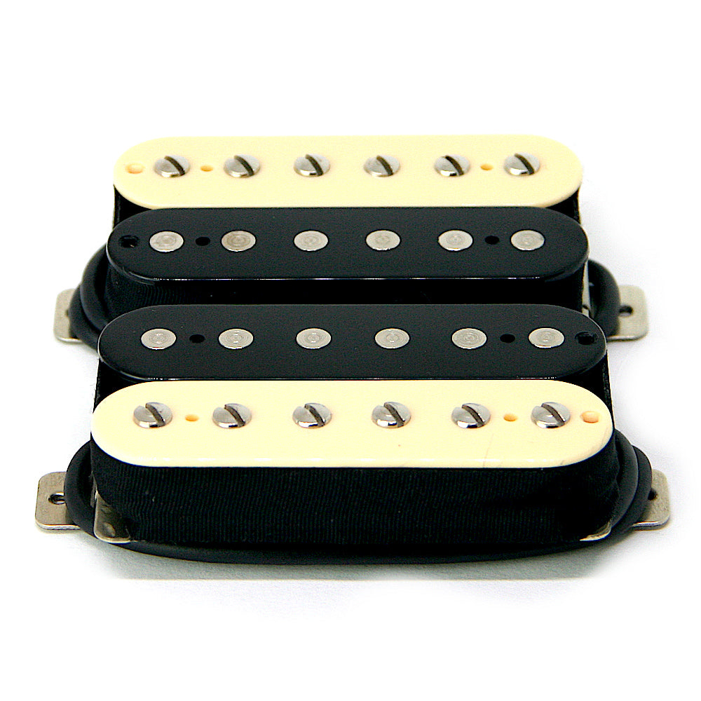 Tapped humbucker pickup set