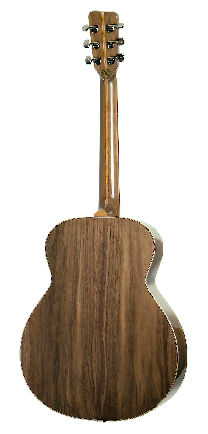 LEONA™ Jumbo - Western red cedar soundboard, american black walnut body and neck