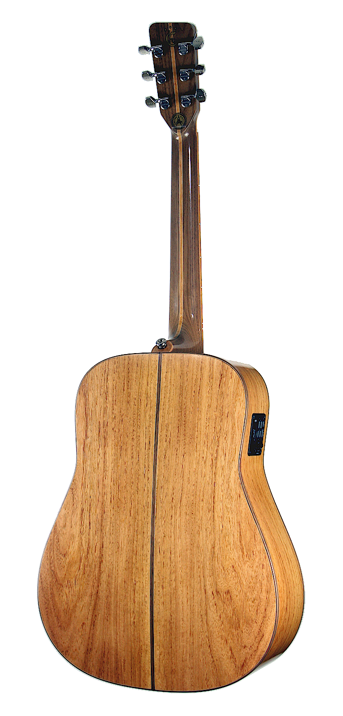 NORA™ Dreadnought - Alaskan yellow cedar soundboard, rosewood body, american black walnut neck