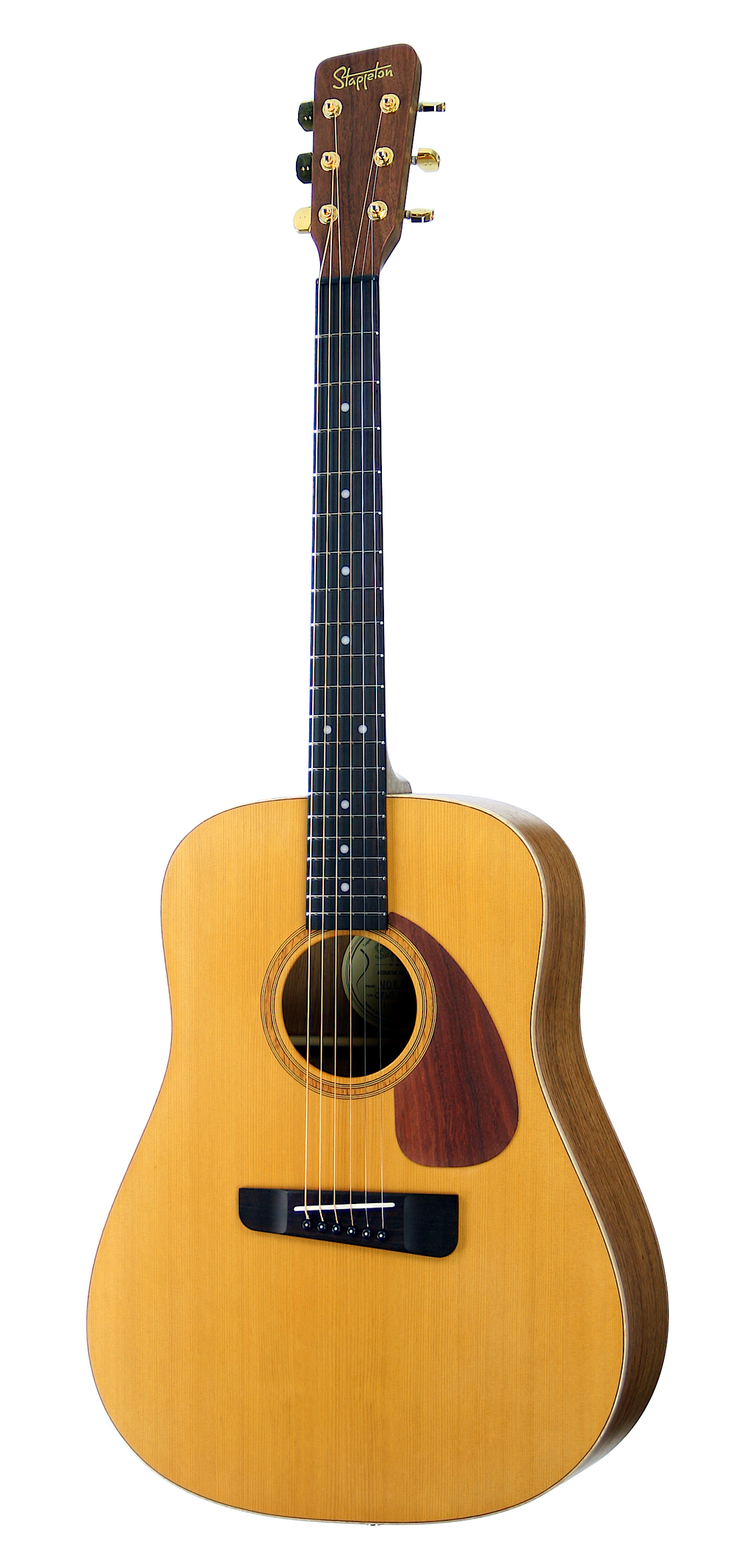 NORA™ Dreadnought, solid wood acoustic guitar. Red cedar soundboard, black walnut neck, rosewood body