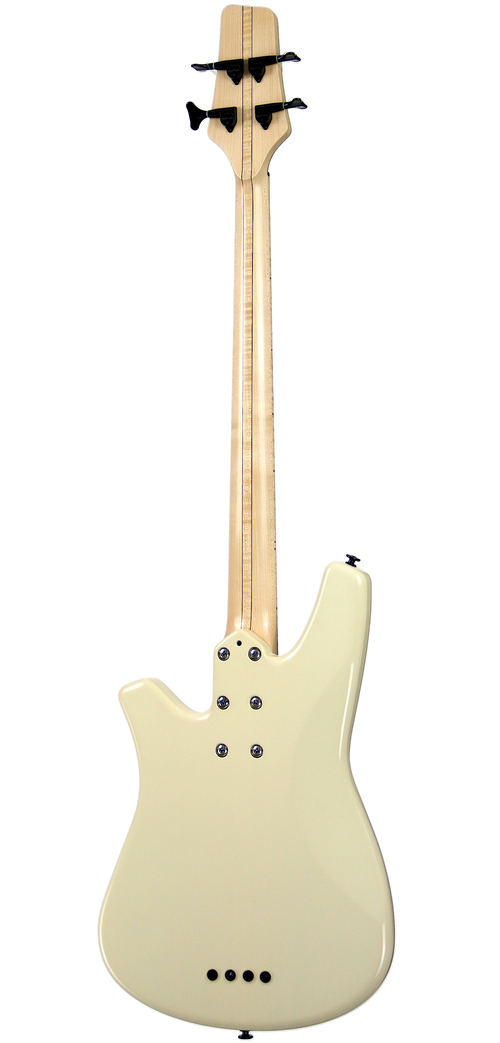 4-String ROLLY™ Bass Guitar. Ash body, maple neck, flame maple fingerboard.