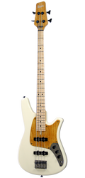 4-String ROLLY™ Bass Guitar. Ash body, maple neck, flame maple fingerboard.