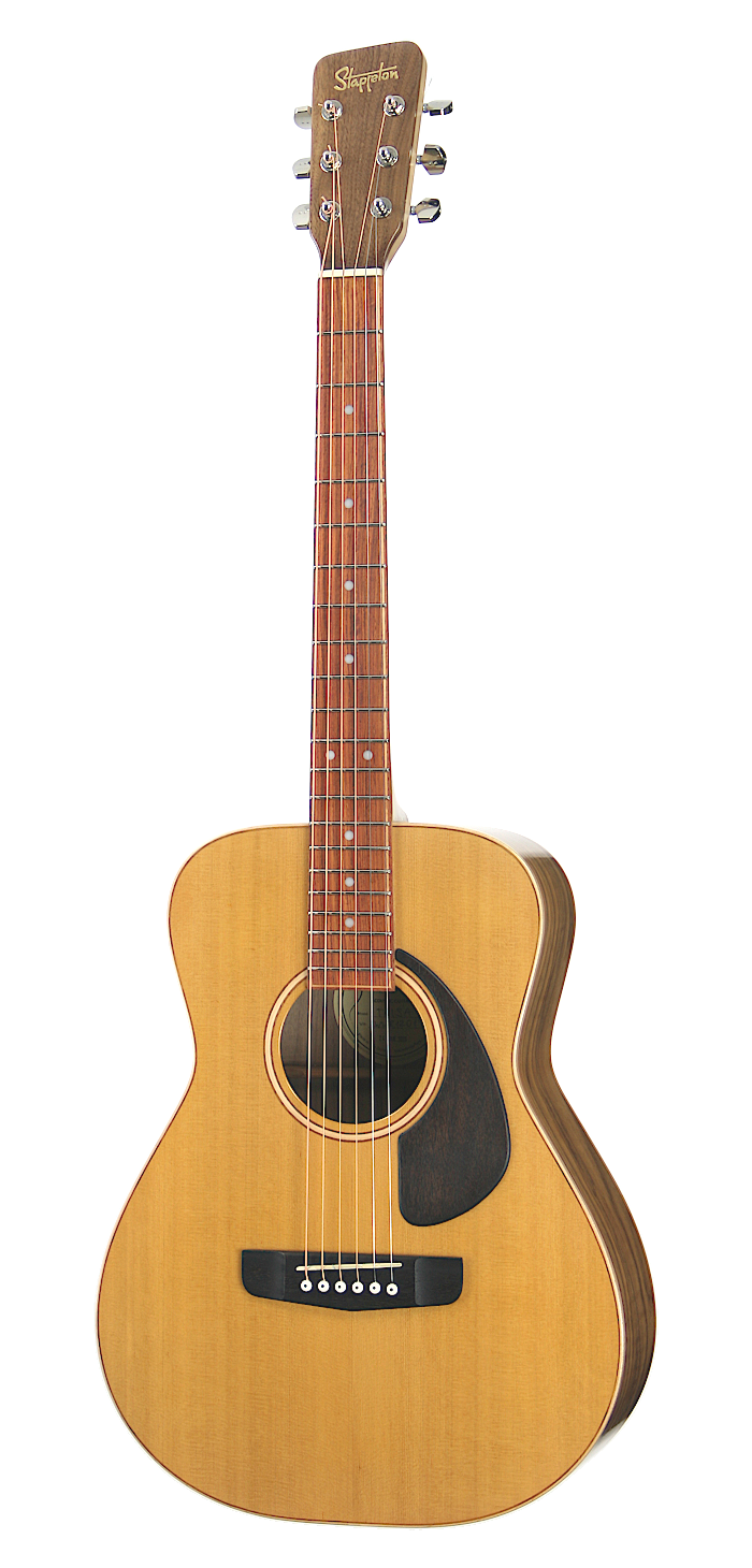 TAISA™ Small size body, solid wood acoustic guitar. Red cedar soundboard, black walnut body, maple neck.