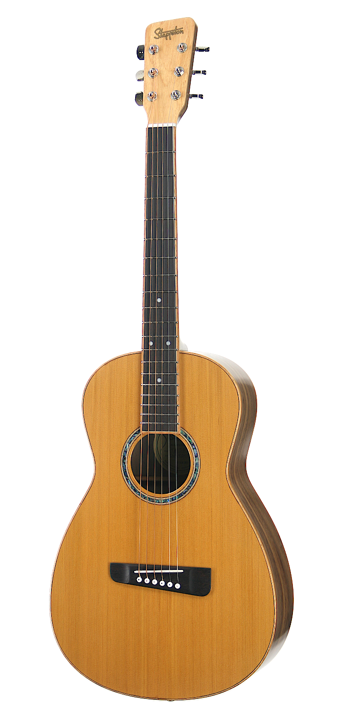 TAISA™ Parlour, solid wood acoustic guitar. Red cedar soundboard, black walnut body and neck.