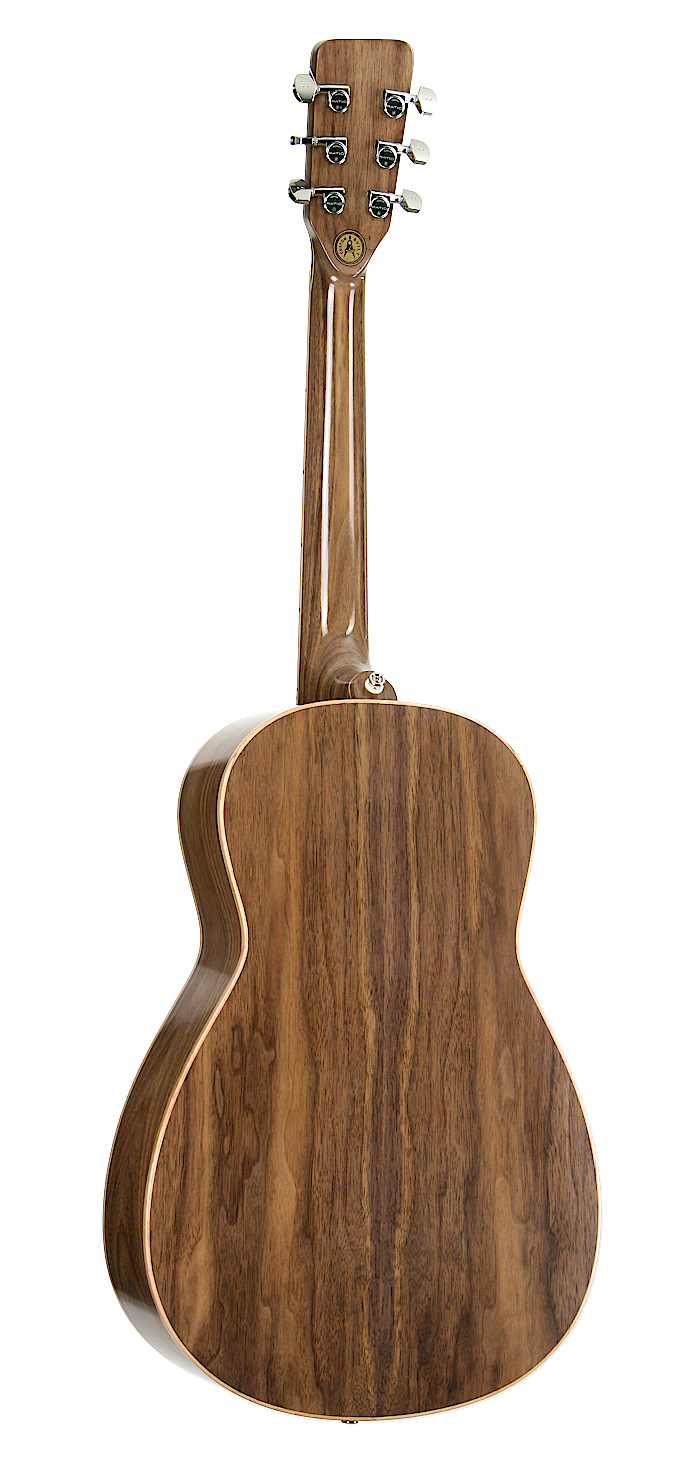 TAISA™ Parlour - red cedar soundboard, black walnut body and neck. Left handed.